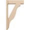 Ekena Millwork 5 1/2-in W x 18-in D x 30-in H Funston Block Rough Cedar Woodgrain TimberThane Outlooker, Primed Tan OUTUR055X18X30FST44RCPR - alternate 4